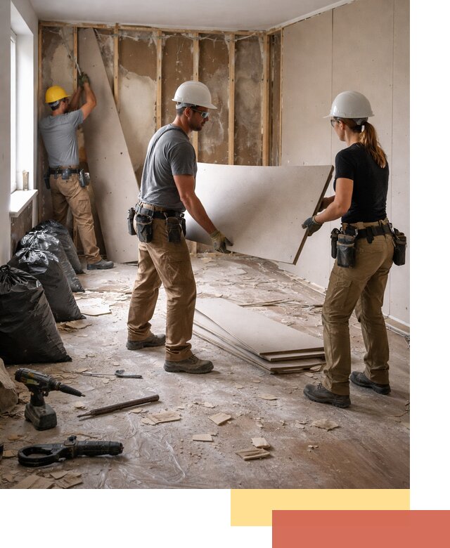 Демонтаж стеновых панелей в Пятигорске быстро и аккуратно