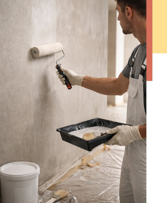 Грунтовка стен в Пятигорске от 2260 руб. м2 — быстро, недорого, с материалом | ОТДЕЛОЧНИК-Птг