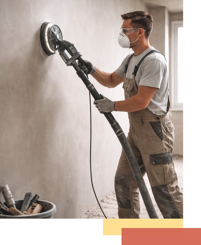 Профессиональная шлифовка стен в Пятигорске быстро и качественно