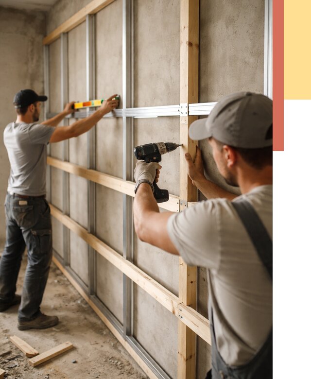 Устройство обрешетки под панели в Пятигорске от 2157 руб. — монтаж под ключ | ОТДЕЛОЧНИК-Птг