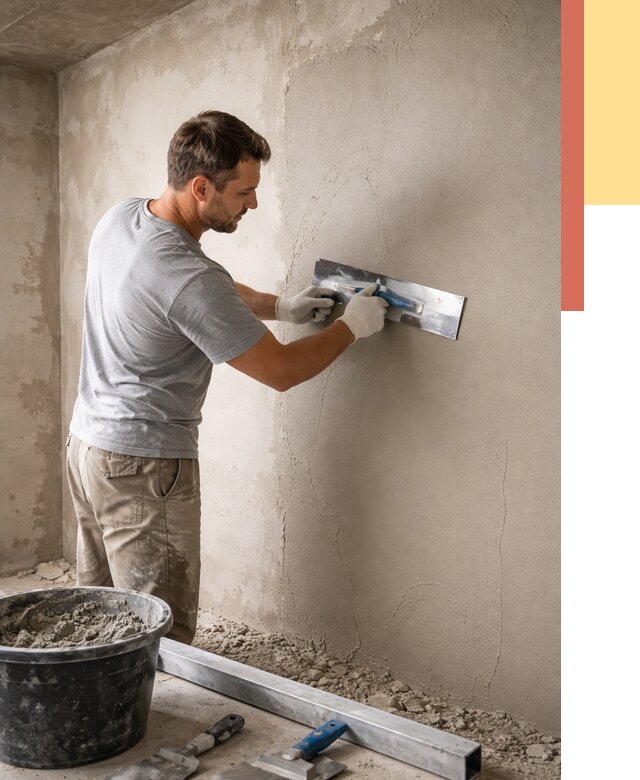 Штукатурка стен без маяков в Пятигорске от 7397 руб/м2 — услуги и цена | ОТДЕЛОЧНИК-Птг