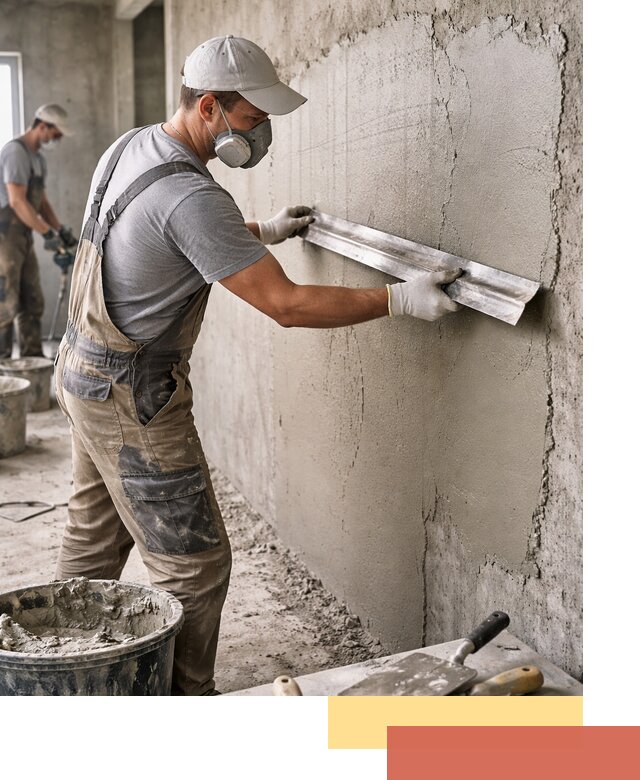 Штукатурка бетонных стен в Пятигорске качественно и долговечно