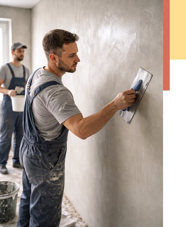 Глянцевание штукатурки стен в Пятигорске от 7705 руб. — услуги и затирка | ОТДЕЛОЧНИК-Птг