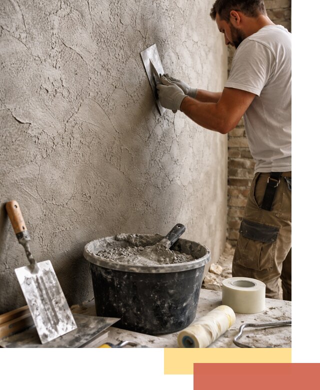 Декоративная штукатурка лофт в Пятигорске — отделка стен и потолков