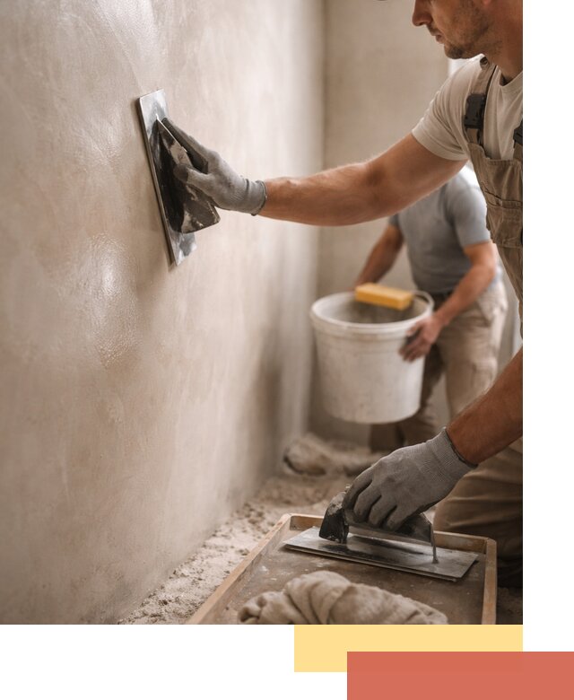 Нанесение марокканской штукатурки таделакт в Пятигорске