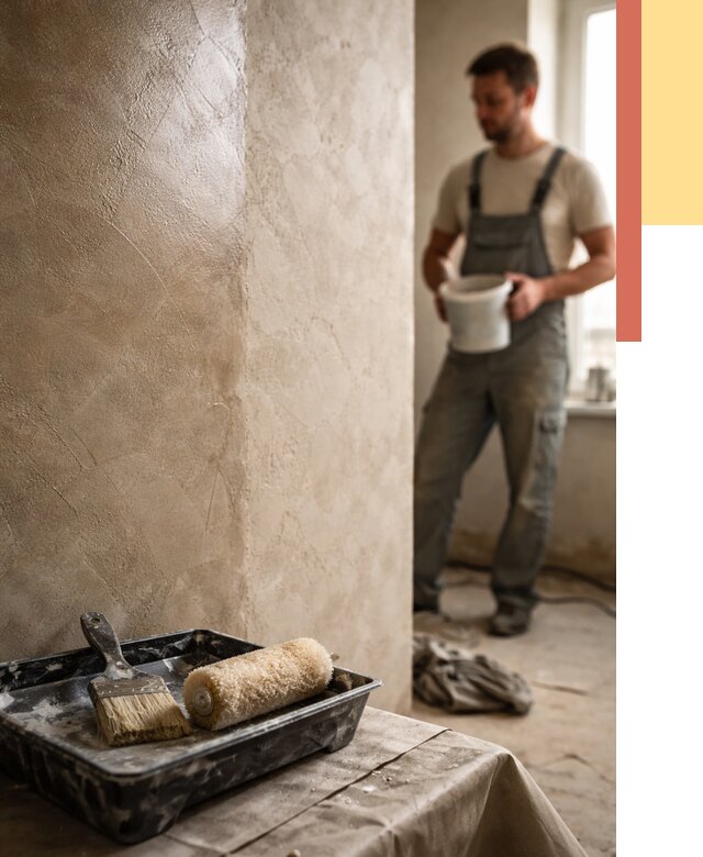 Нанесение воска на штукатурку в Пятигорске от 3596 руб. | Услуги ОТДЕЛОЧНИК-Птг