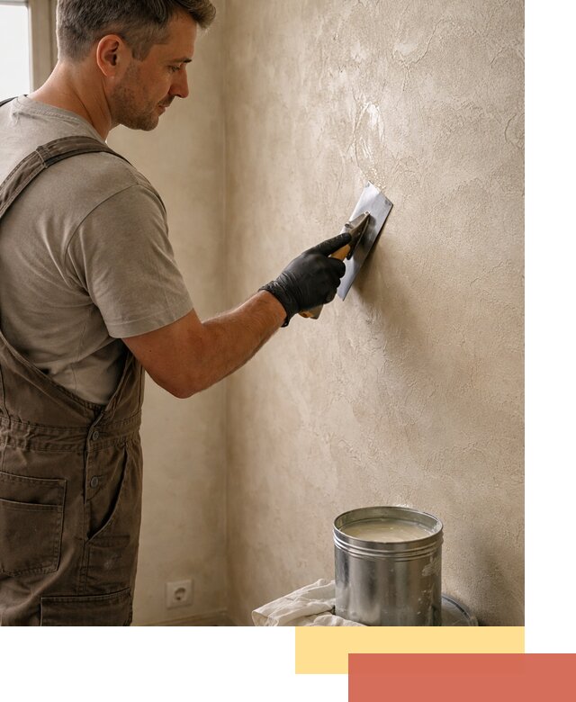 Нанесение воска на штукатурку в Пятигорске для защиты и блеска