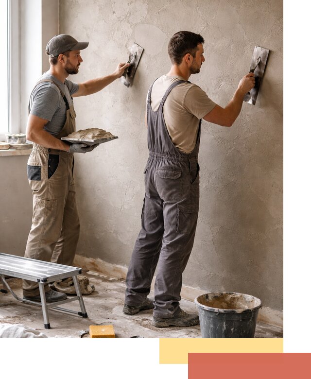 Ремонт декоративной штукатурки и восстановление фактуры в Пятигорске