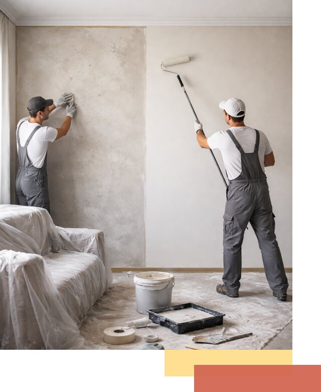 Покраска стен антивандальной краской в Пятигорске