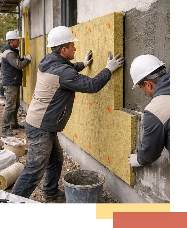 Утепление стен минватой в Пятигорске — тепло и звукоизоляция