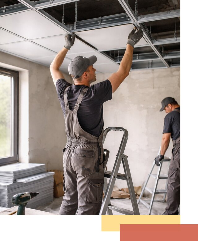 Монтаж кассетного потолка в Пятигорске качественно и быстро