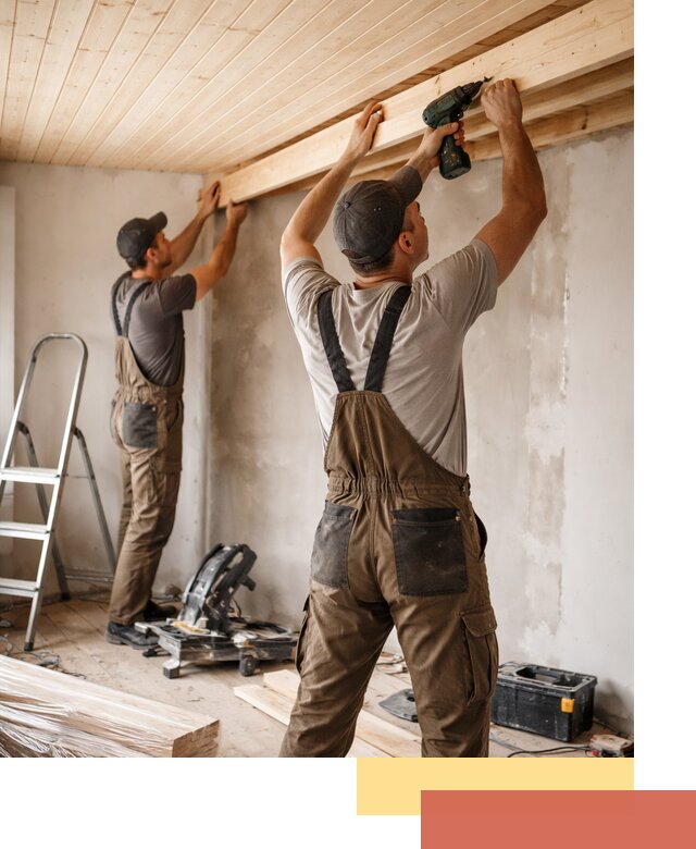 Монтаж потолка из вагонки в Пятигорске профессионально и аккуратно