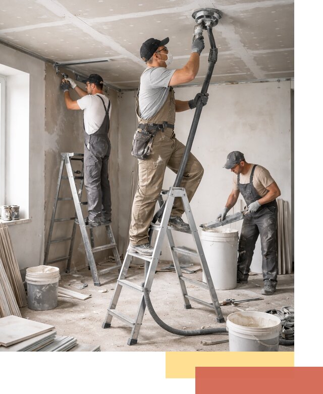 Ремонт потолка из гипсокартона в Пятигорске: быстрый и качественный монтаж