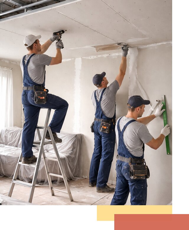 Профессиональная отделка потолка в Пятигорске быстро и качественно