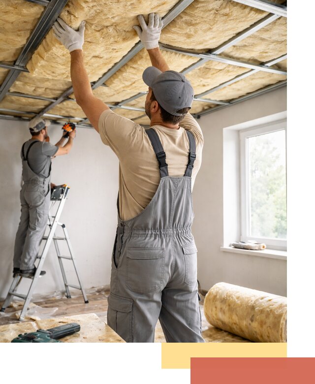 Утепление потолка под ключ в Пятигорске качественно и быстро