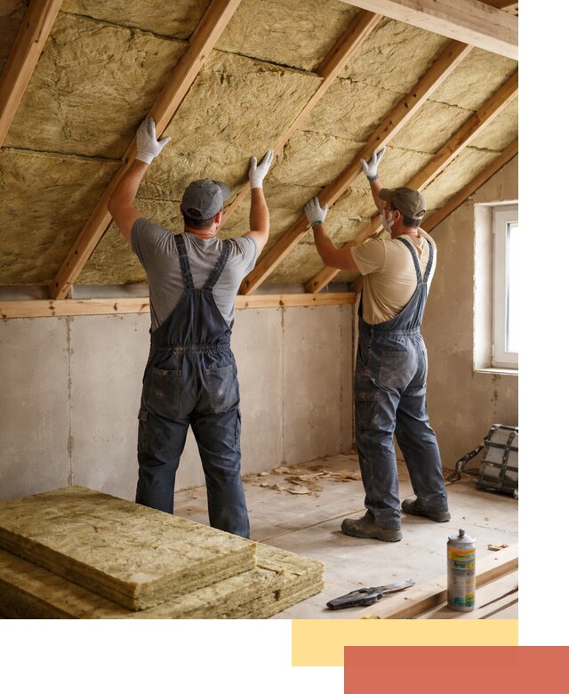 Утепление потолка минеральной ватой в Пятигорске