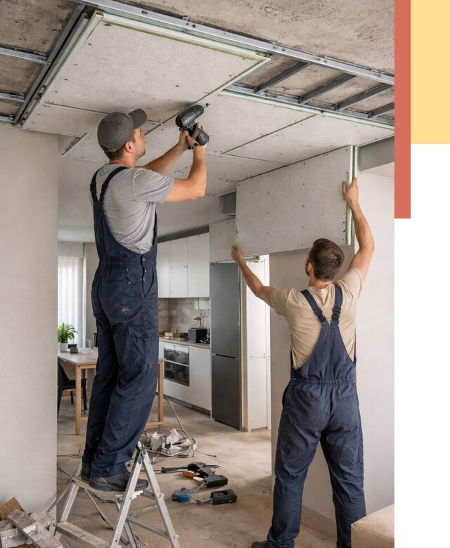 Шумоизоляция потолка панелями зипс в Пятигорске от 1901 руб. под ключ | ОТДЕЛОЧНИК-Птг